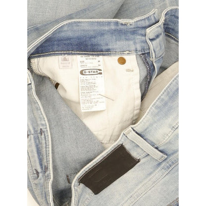 G-Star 3301 Women Blue Tapered Slim Stretch Jeans W26 L27