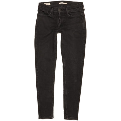 G-Star 710 Super Women Black Skinny Slim Stretch Jeans W27 L27
