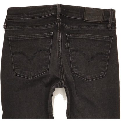 G-Star 710 Super Women Black Skinny Slim Stretch Jeans W27 L27