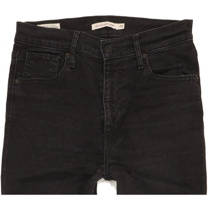 Levi's Mile Black Skinny Slim Stretch Jeans High Waisted W29 L30