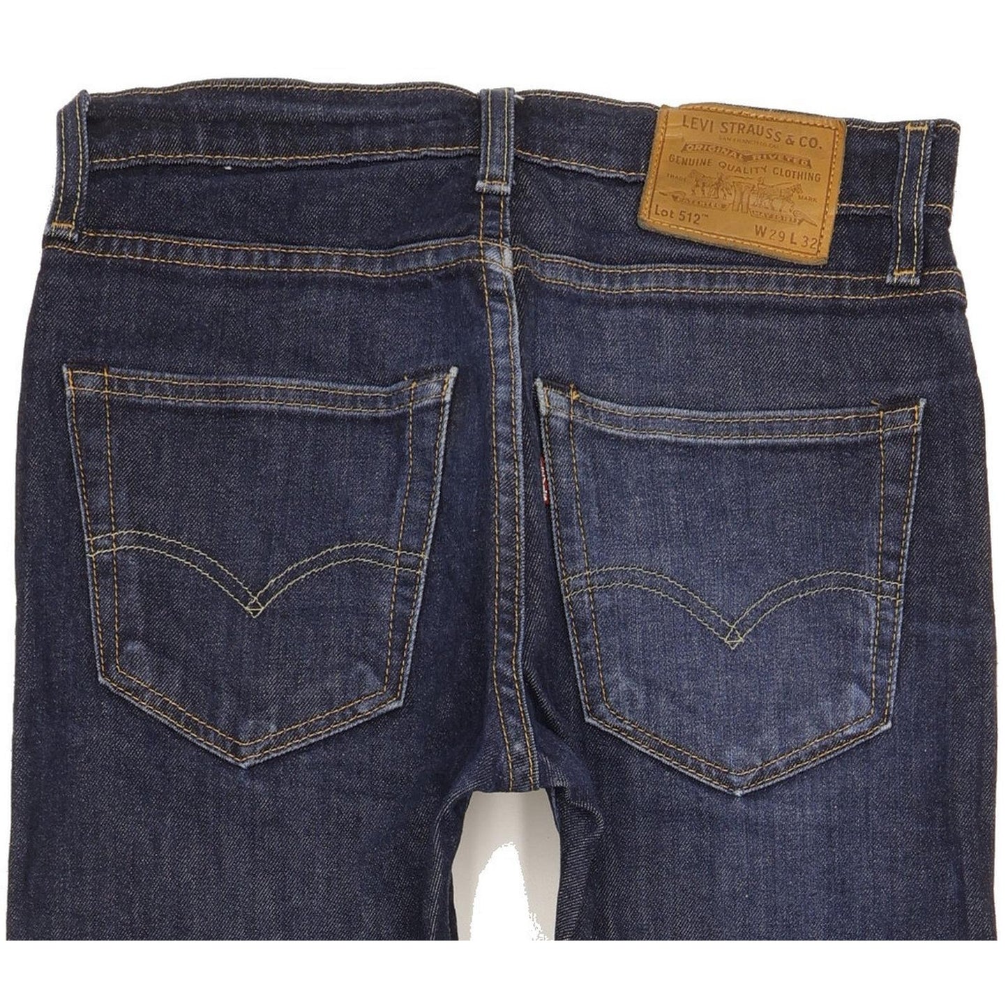Levi's 512 Men Blue Tapered Slim Jeans W29 L31