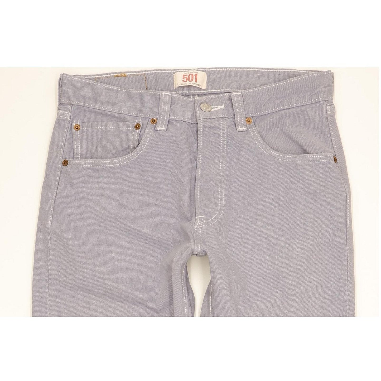Levi's 501 Men Blue Straight Regular Jeans W32 L31