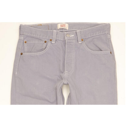 Levi's 501 Men Blue Straight Regular Jeans W32 L31