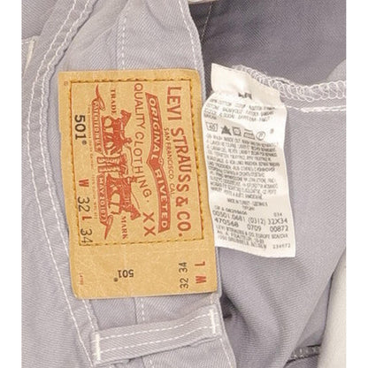 Levi's 501 Men Blue Straight Regular Jeans W32 L31
