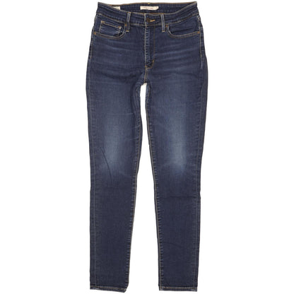 Levi's 721 Blue Skinny Slim Stretch Jeans High Waisted W29 L30