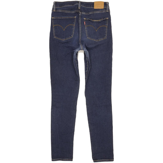 Levi's 721 Blue Skinny Slim Stretch Jeans High Waisted W29 L30