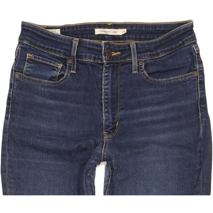 Levi's 721 Blue Skinny Slim Stretch Jeans High Waisted W29 L30