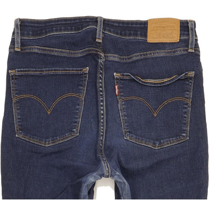 Levi's 721 Blue Skinny Slim Stretch Jeans High Waisted W29 L30