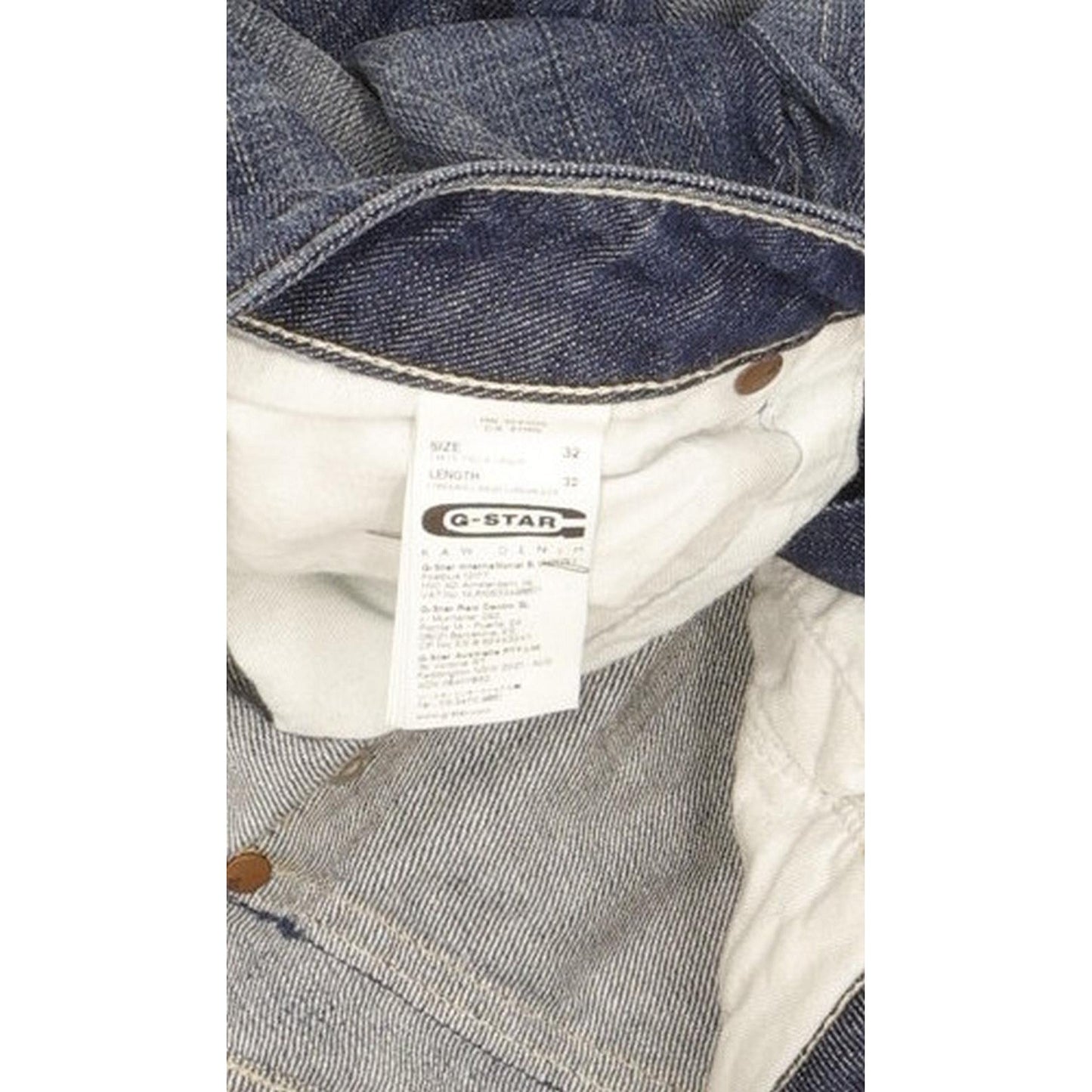 G-Star Corvet Women Blue Straight Slim Jeans W32 L28
