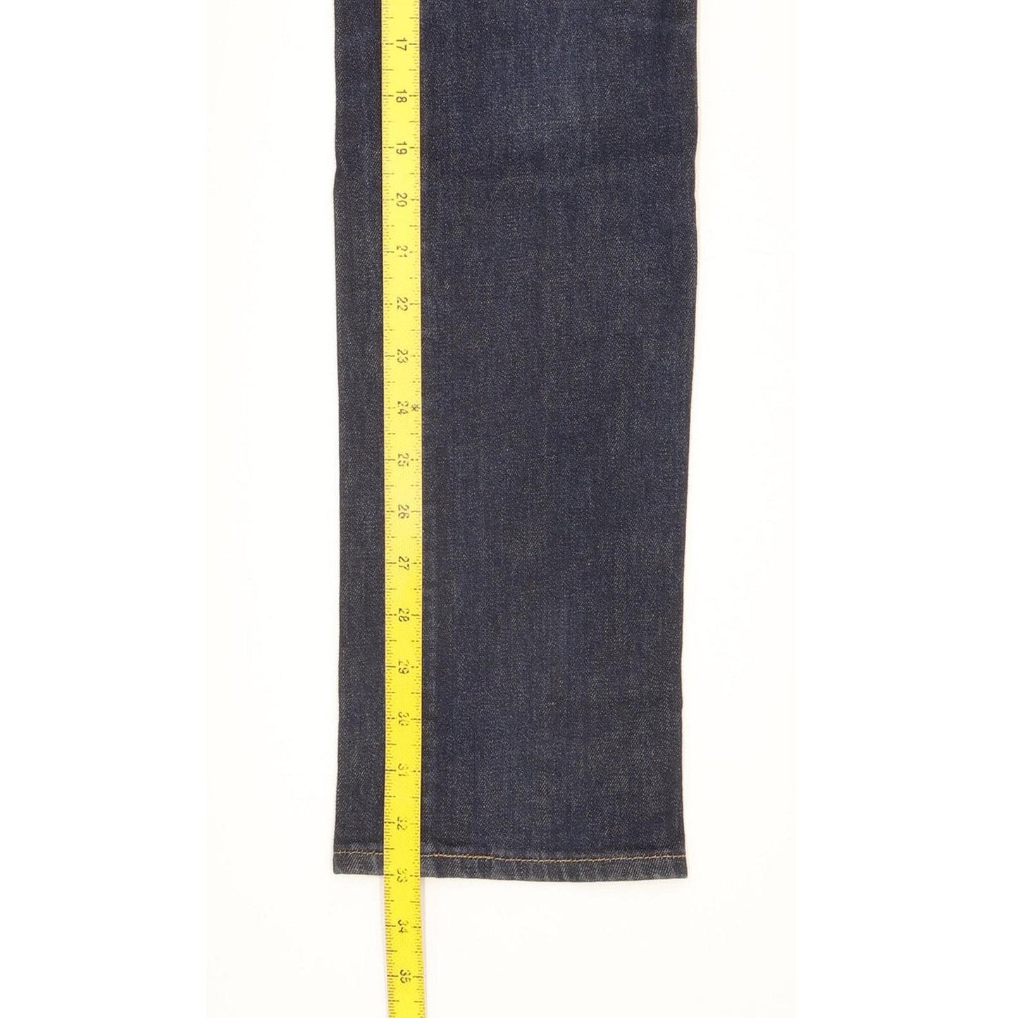 Levi's 714 Women Blue Straight Slim Stretch Jeans W28 L33