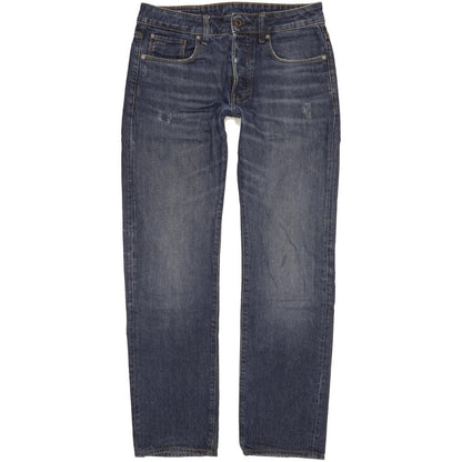 G-Star 3301-B Men Blue Straight Regular Jeans W30 L30