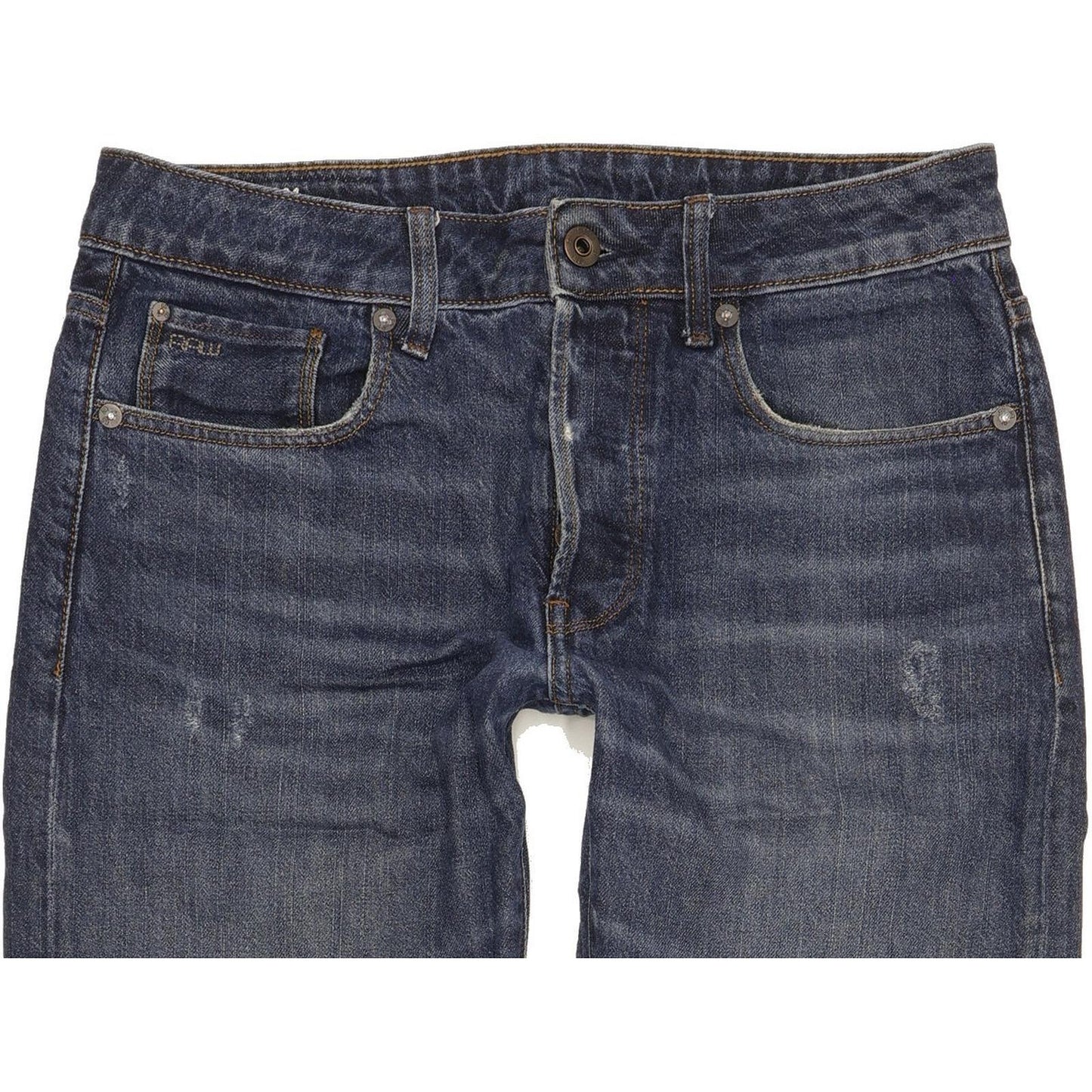 G-Star 3301-B Men Blue Straight Regular Jeans W30 L30