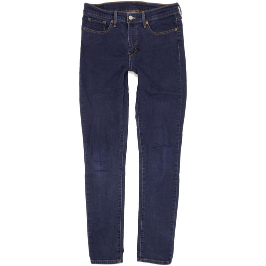 Levi's Women Blue Skinny Slim Stretch Jeans W30 L32