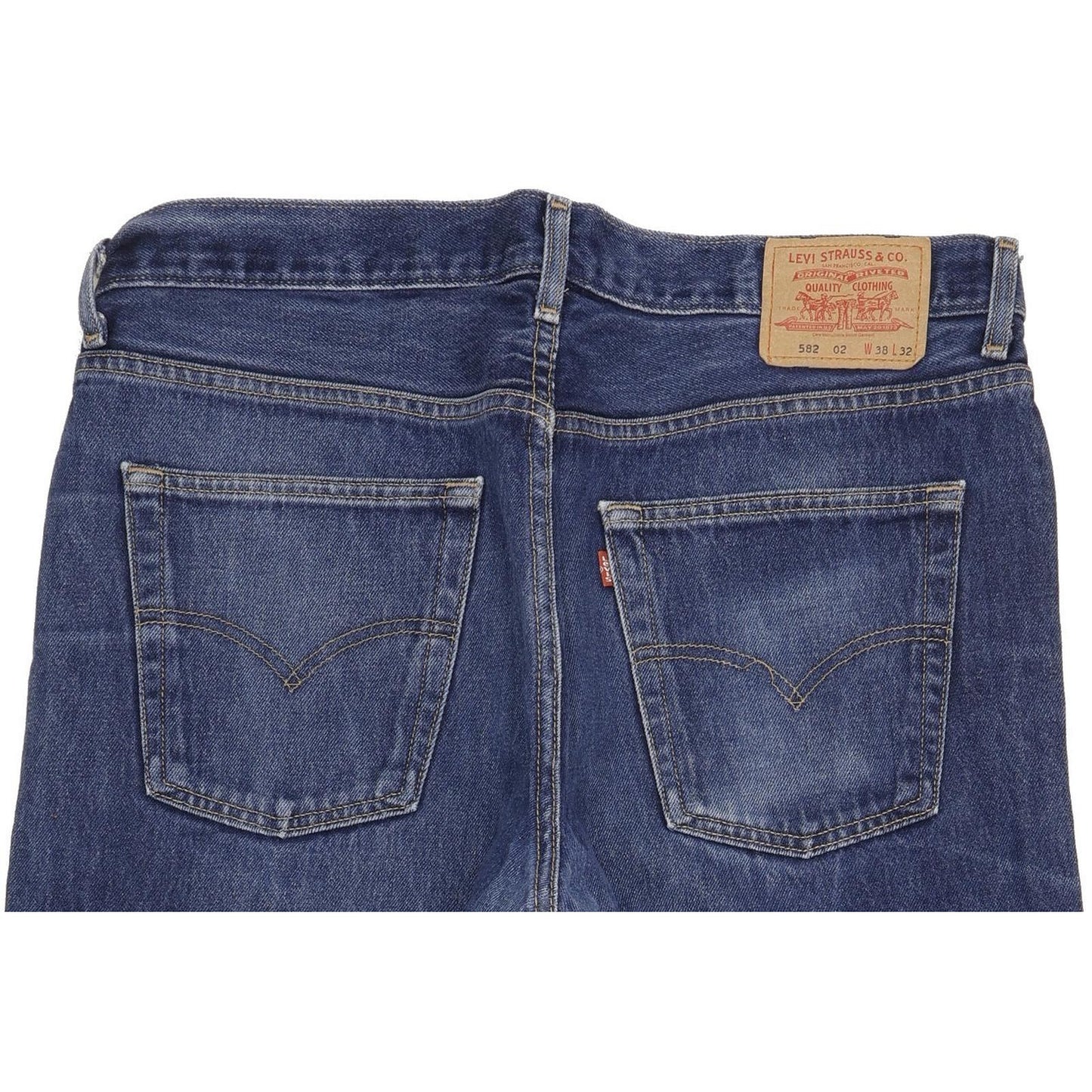 Levi's 582 Men Blue Straight Regular Jeans W38 L31