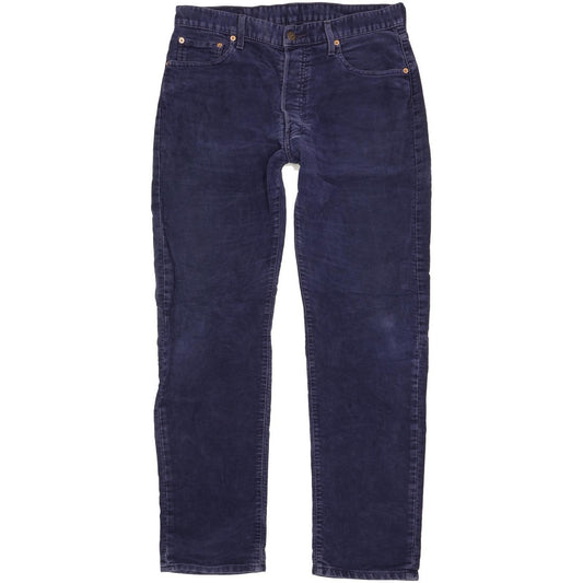 Levi's 551 Men Blue Straight Regular Jeans W34 L31
