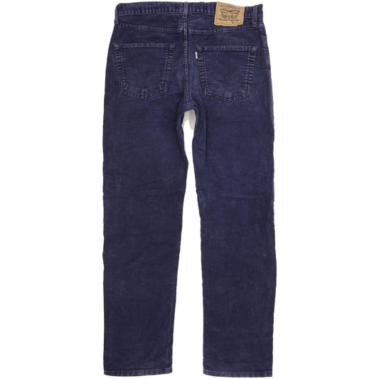 Levi's 551 Men Blue Straight Regular Jeans W34 L31