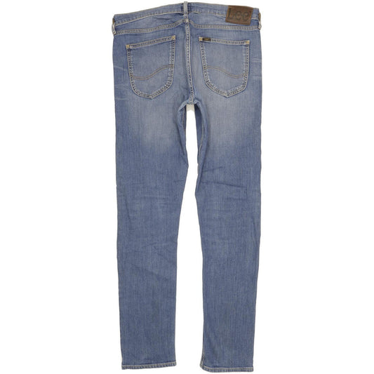 Lee Luke Women Blue Skinny Slim Stretch Jeans W34 L34