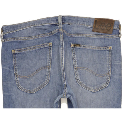 Lee Luke Women Blue Skinny Slim Stretch Jeans W34 L34
