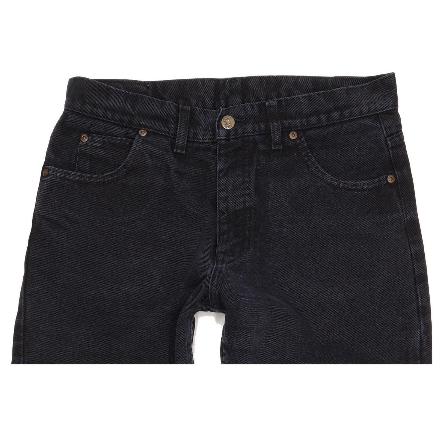 Lee Men Black Straight Regular Jeans W32 L28