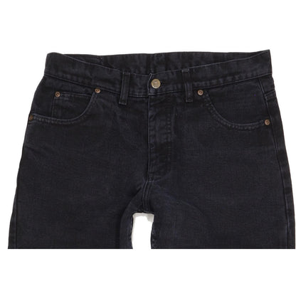 Lee Men Black Straight Regular Jeans W32 L28
