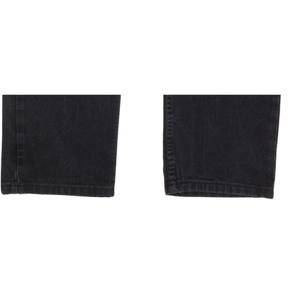 Lee Men Black Straight Regular Jeans W32 L28