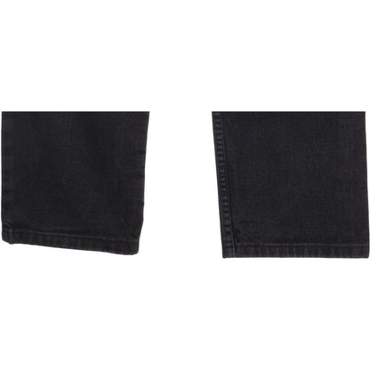 Lee Men Black Straight Regular Jeans W32 L28