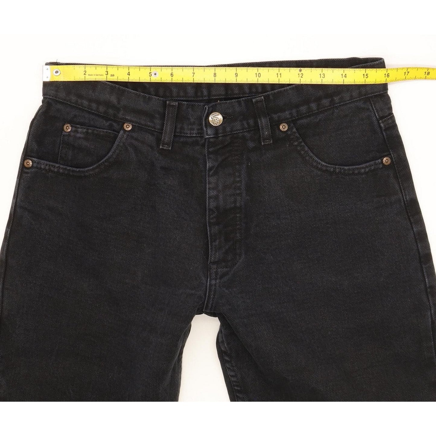 Lee Men Black Straight Regular Jeans W32 L28