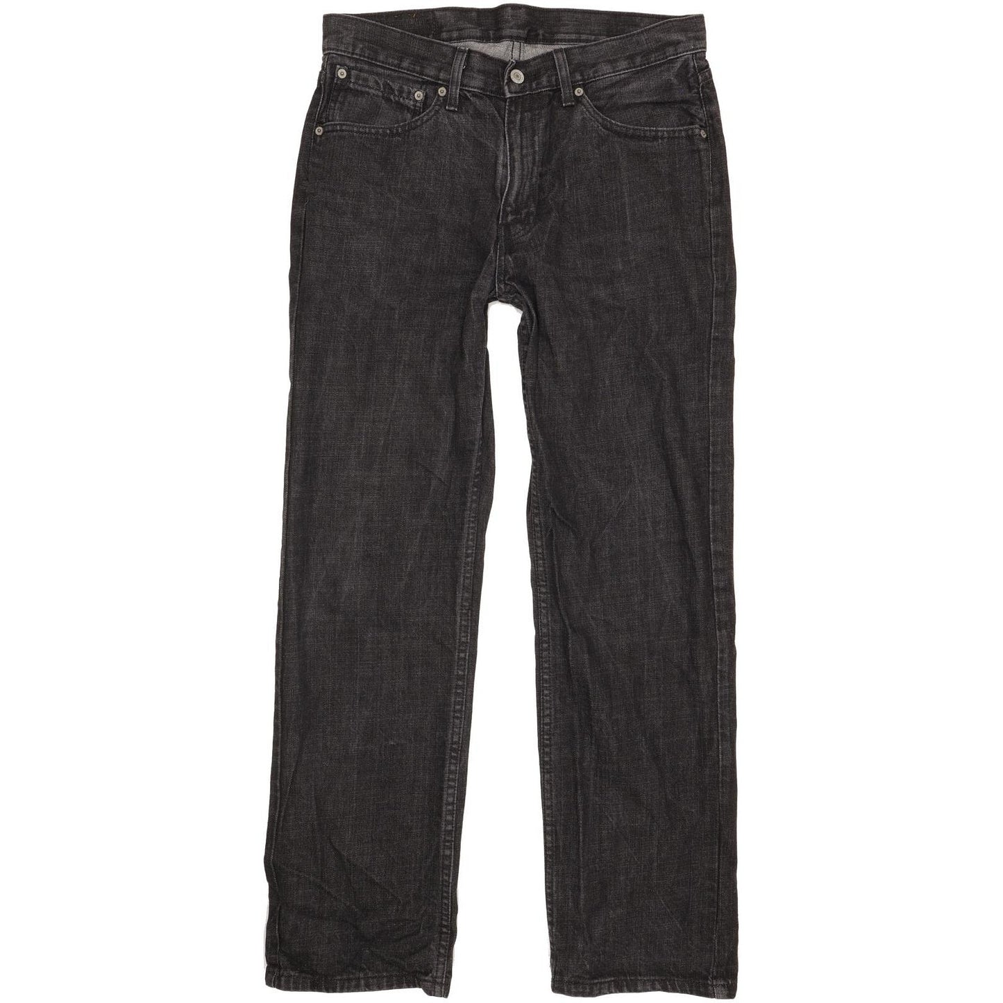 Levi's 751 Men Black Straight Regular Jeans W34 L31