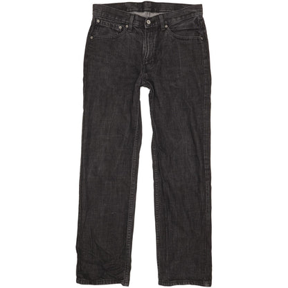 Levi's 751 Men Black Straight Regular Jeans W34 L31