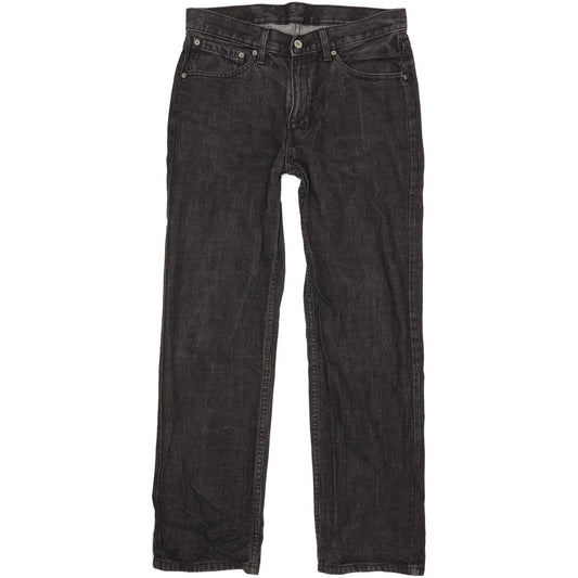 Levi's 751 Men Black Straight Regular Jeans W34 L31