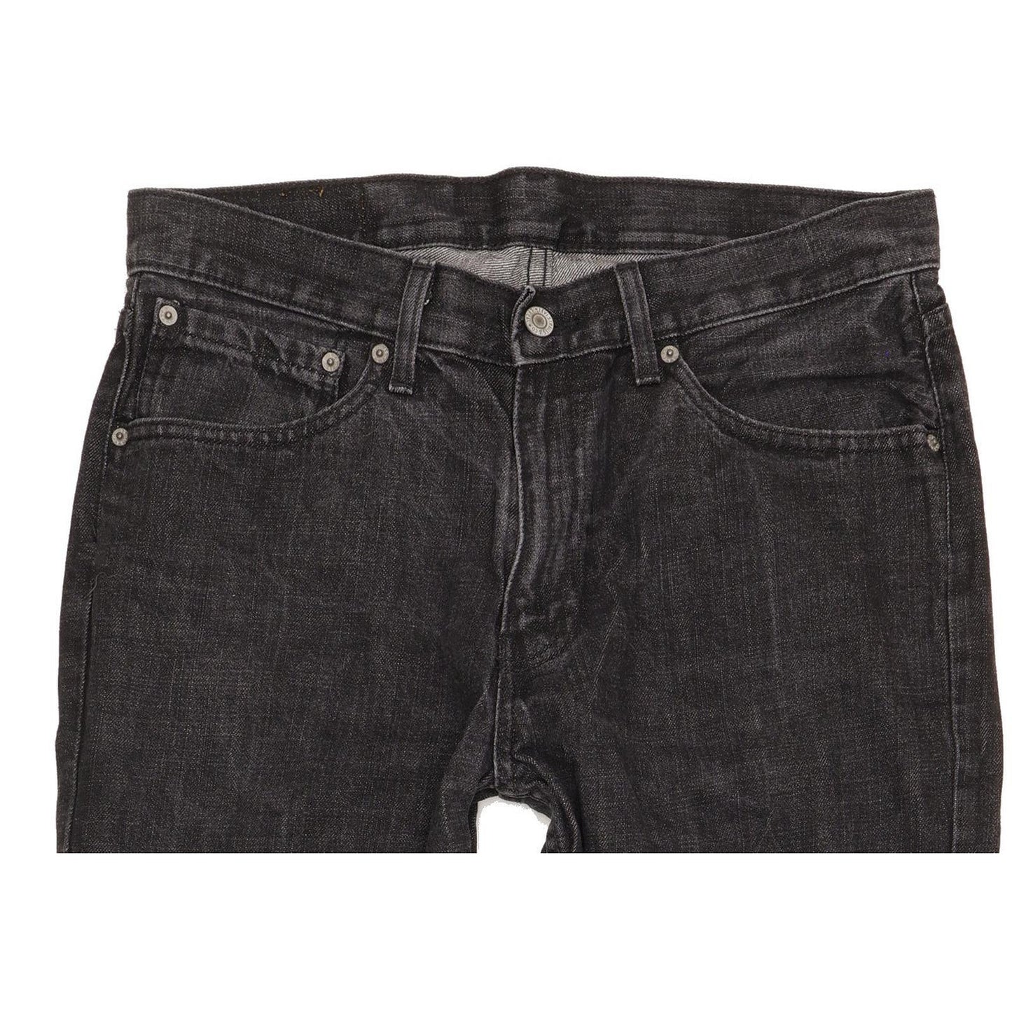 Levi's 751 Men Black Straight Regular Jeans W34 L31