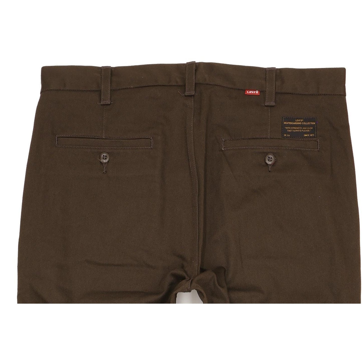Levi's 588 Men Brown Straight Regular Trousers W35 L31
