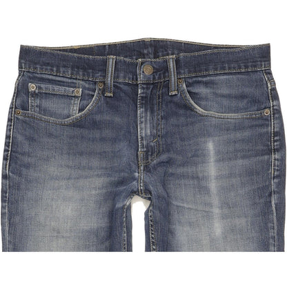 Levi's 511 Men Blue Straight Slim Stretch Jeans W32 L33