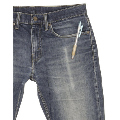 Levi's 511 Men Blue Straight Slim Stretch Jeans W32 L33