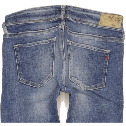 Replay Luz Women Blue Skinny Slim Stretch Jeans W26 L34