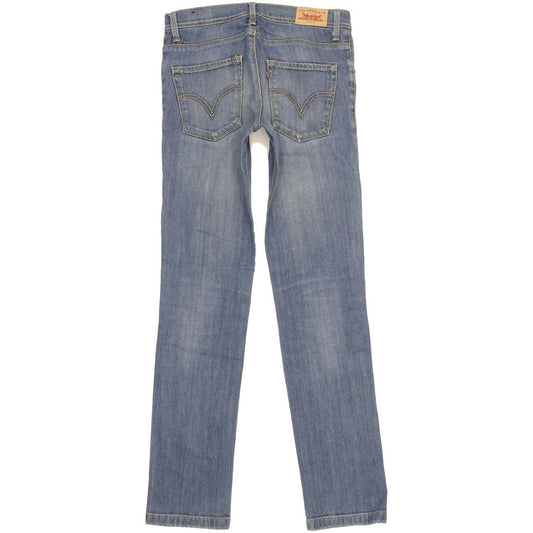 Levi's Red Tab Women Blue Straight Slim Stretch Jeans W26 L31