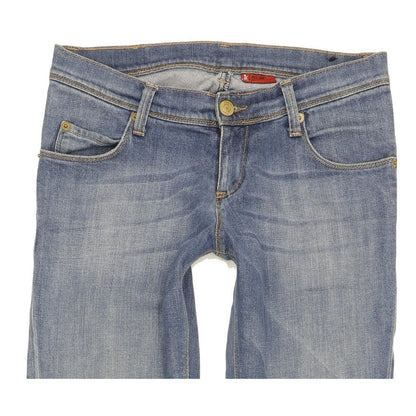 Levi's Red Tab Women Blue Straight Slim Stretch Jeans W26 L31