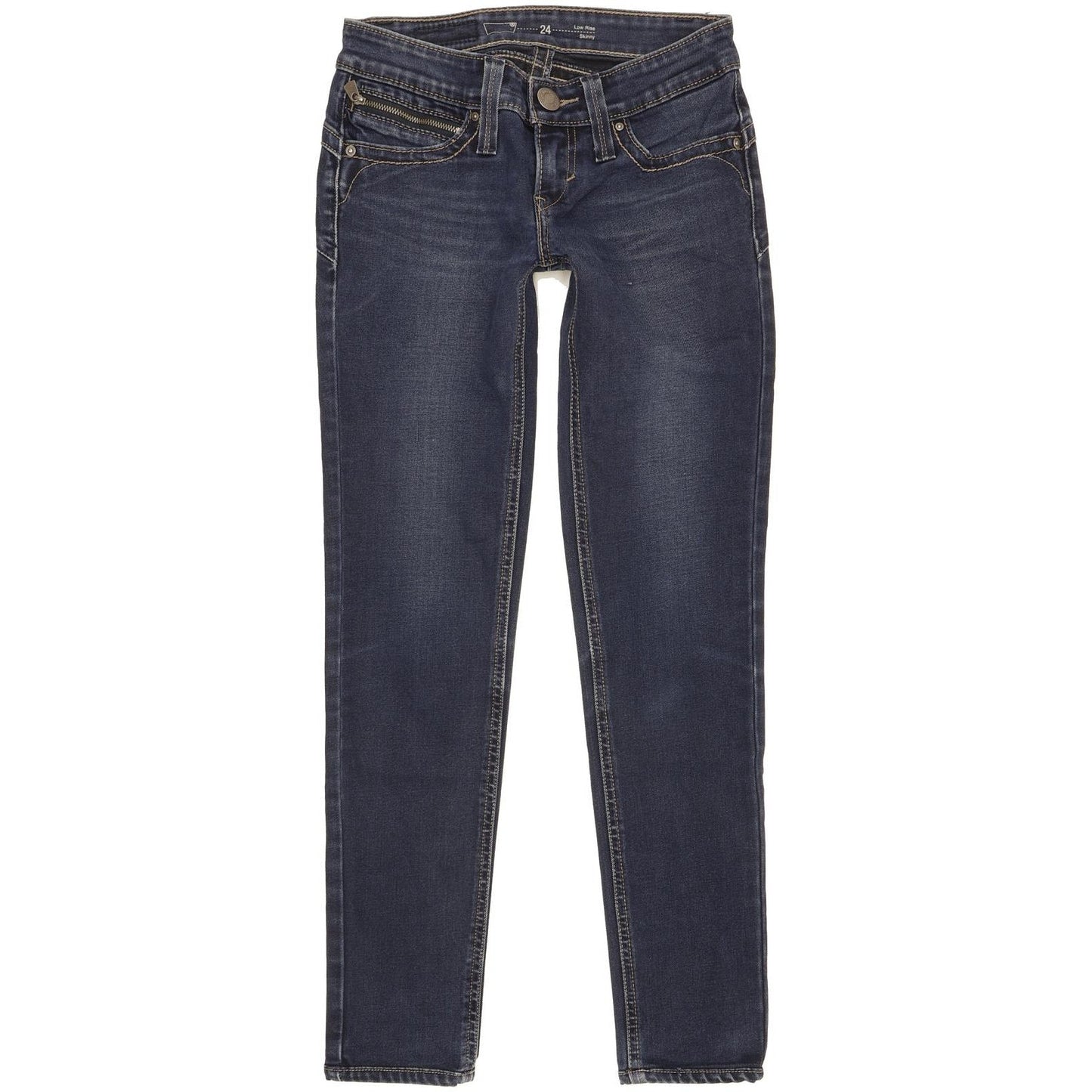 Levi's Women Blue Skinny Slim Stretch Jeans W24 L27
