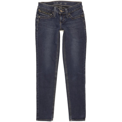 Levi's Women Blue Skinny Slim Stretch Jeans W24 L27