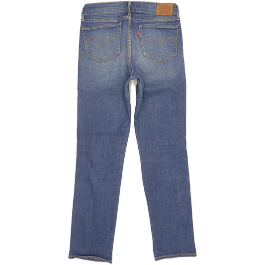 Levi's 712 Women Blue Straight Slim Stretch Jeans W28 L29