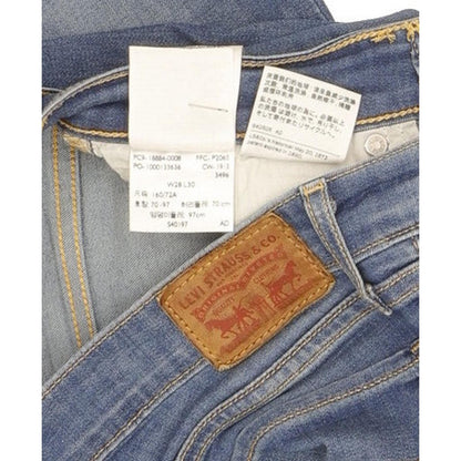 Levi's 712 Women Blue Straight Slim Stretch Jeans W28 L29