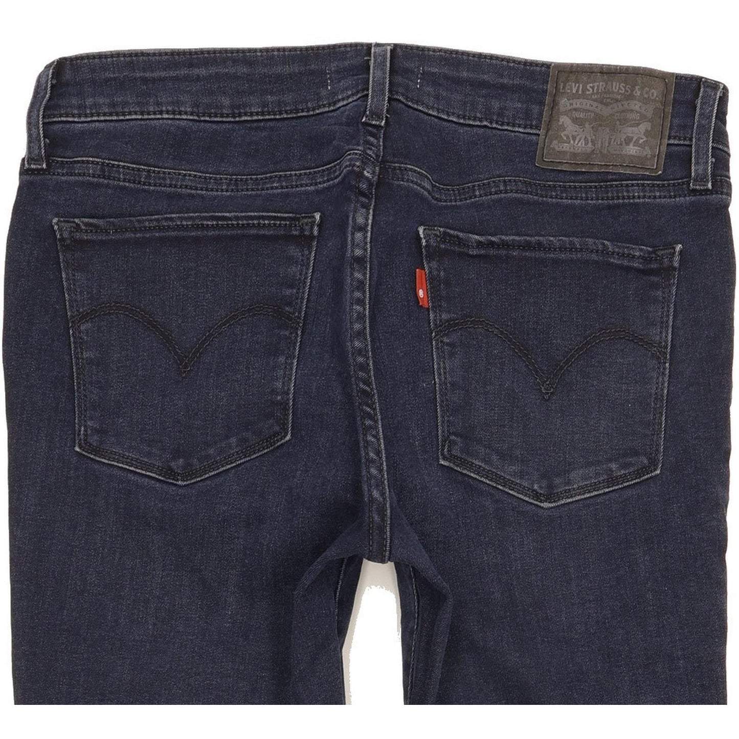 Levi's 711 Women Blue Skinny Slim Stretch Jeans W29 L27