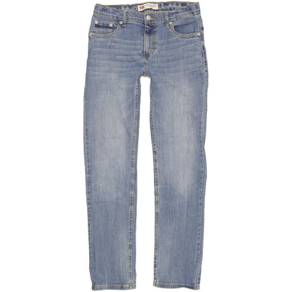 Levi's 502 Kids Blue Tapered Regular Stretch Jeans W28 L30