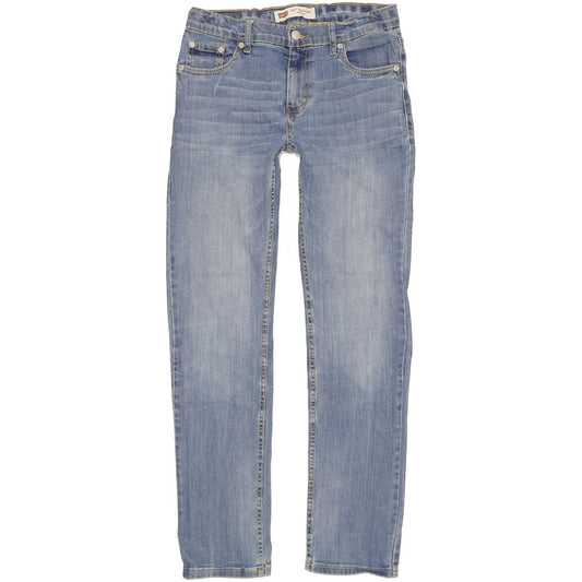 Levi's 502 Kids Blue Tapered Regular Stretch Jeans W28 L30
