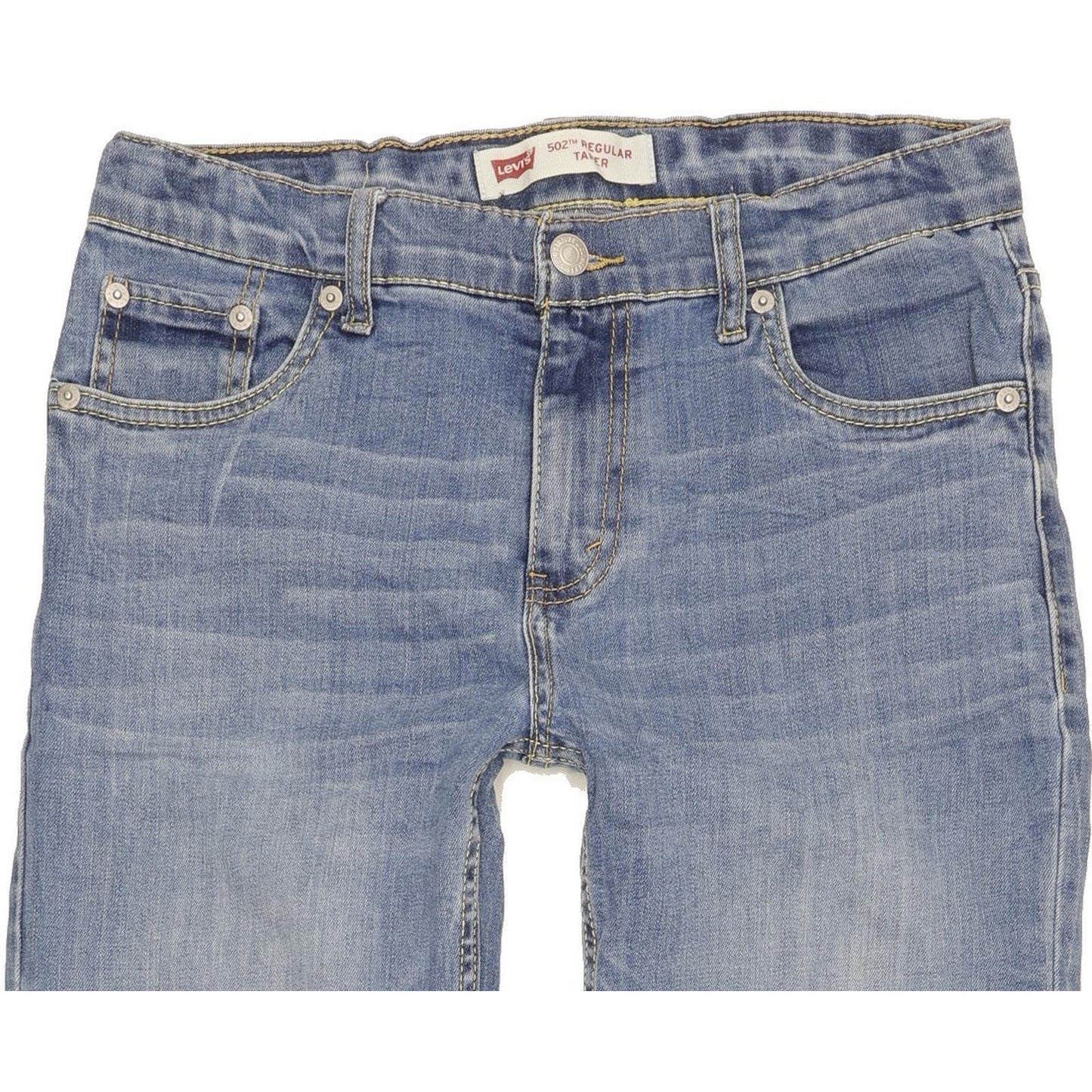 Levi's 502 Kids Blue Tapered Regular Stretch Jeans W28 L30