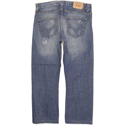 Levi's 506 Men Blue Straight Regular Jeans W36 L28