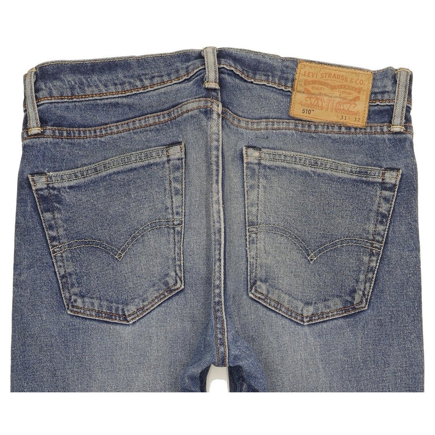 Levi's 510 Men Blue Skinny Slim Stretch Jeans W31 L31