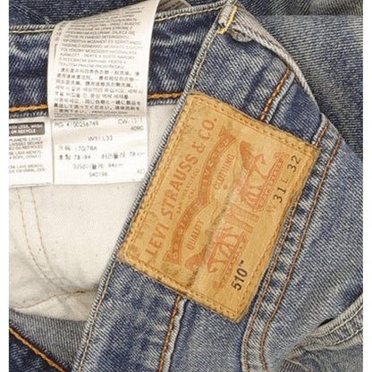 Levi's 510 Men Blue Skinny Slim Stretch Jeans W31 L31
