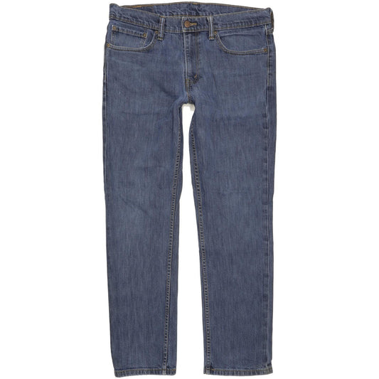 Levi's 511 Men Blue Straight Slim Stretch Jeans W34 L31