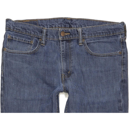Levi's 511 Men Blue Straight Slim Stretch Jeans W34 L31
